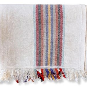 THE LOOMIA Color Turkish Beach Towel 100% Cotton.